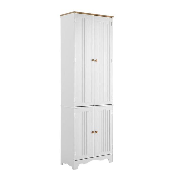 ARTISS BUFFET SIDEBOARD 4 DOORS - BERNE WHITE