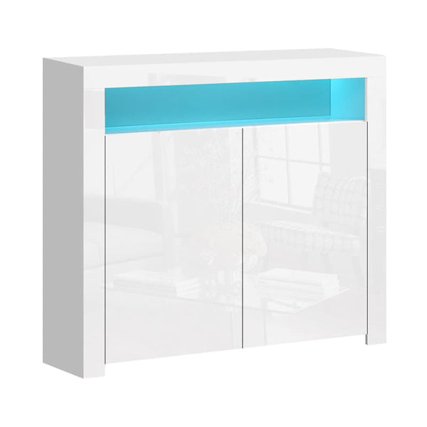 ARTISS BUFFET SIDEBOARD LED - ARNO WHITE