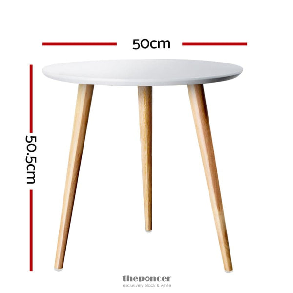 ARTISS COFFEE TABLE ROUND 50CM CALLIX