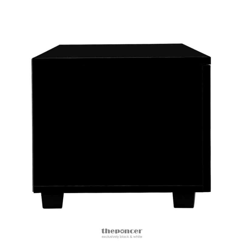 ARTISS ENTERTAINMENT UNIT TV CABINET 140CM BLACK JIM