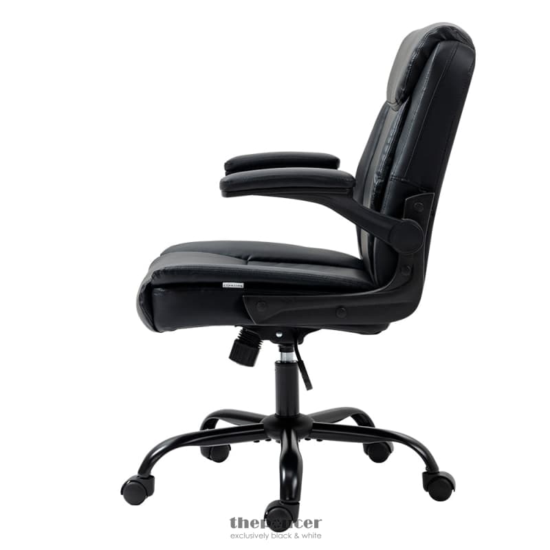 ARTISS EXECUTIVE OFFICE CHAIR MID BACK BLACK