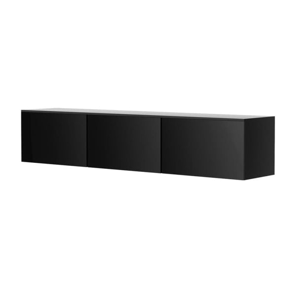 ARTISS FLOATING ENTERTAINMENT UNIT TV CABINET HIGH GLOSSY