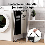 ARTISS LAUNDRY BASKET HAMPER LARGE FOLDABLE WASHING CLOTHES