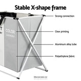 ARTISS LAUNDRY BASKET HAMPER LARGE FOLDABLE WASHING CLOTHES