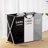 ARTISS LAUNDRY BASKET HAMPER LARGE FOLDABLE WASHING CLOTHES