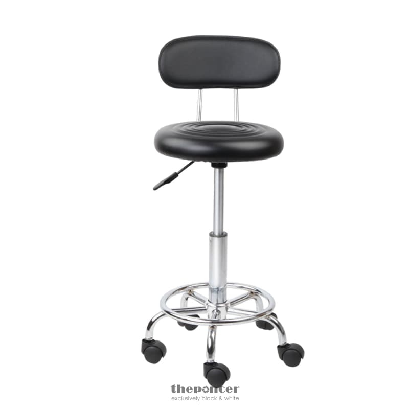 ARTISS SALON STOOL SWIVEL CHAIR BACKREST BARBER