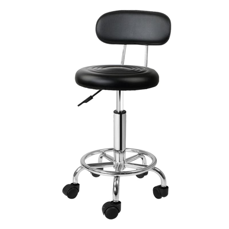 ARTISS SALON STOOL SWIVEL CHAIR BACKREST BARBER