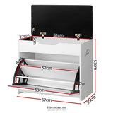 ARTISS SHOE CABINET BENCH SHOES ORGANISER STORAGE RACK