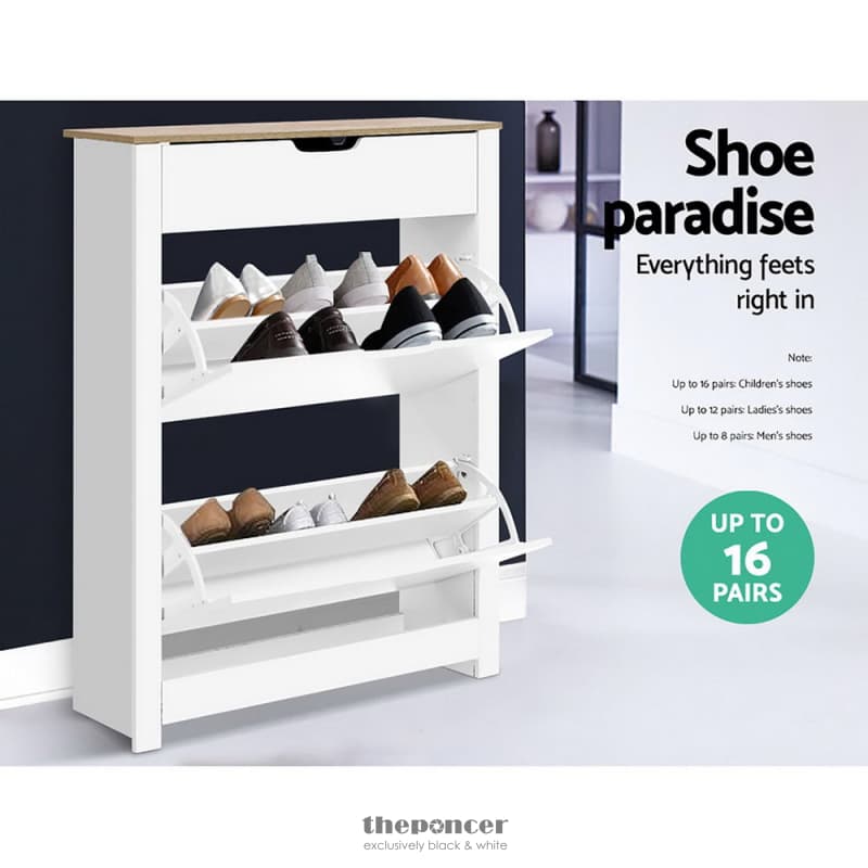 ARTISS SHOE CABINET RACK STORAGE ORGANISER CUPBOARD SHELF