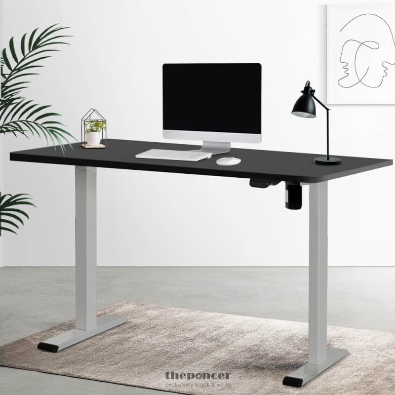 ARTISS STANDING DESK MOTORISED 120CM BLACK