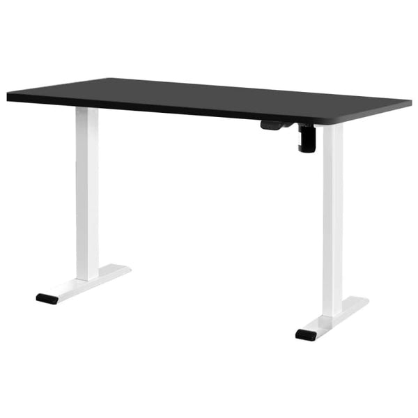 ARTISS STANDING DESK MOTORISED SIT STAND DESKS BLACK 140CM