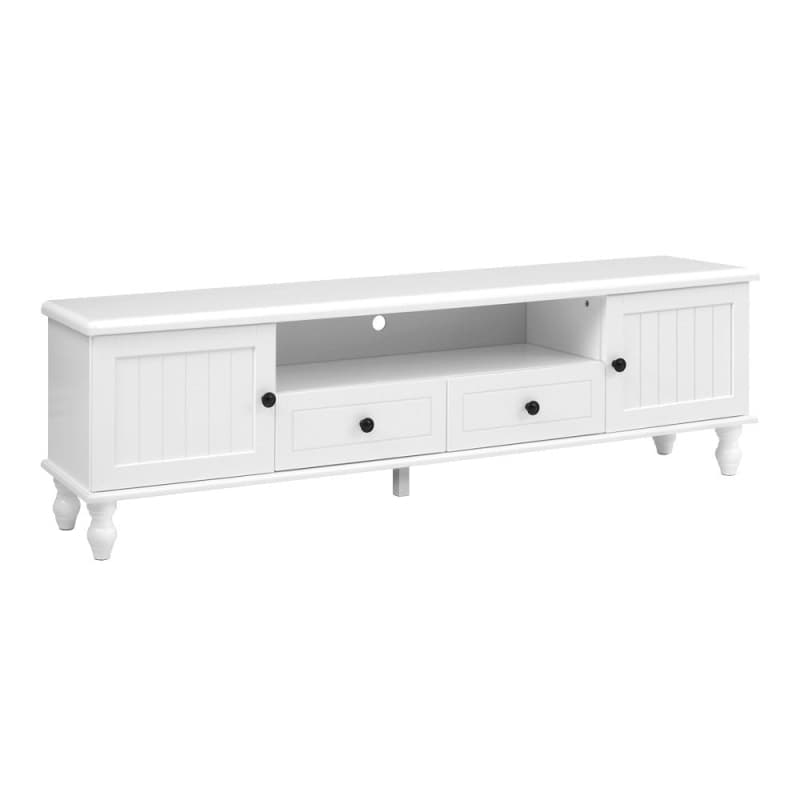 ARTISS TV CABINET ENTERTAINMENT UNIT 160CM WHITE KUBI