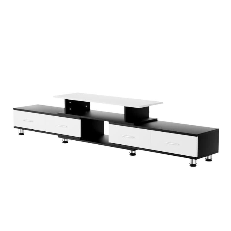 ARTISS TV CABINET ENTERTAINMENT UNIT STAND WOODEN 160CM