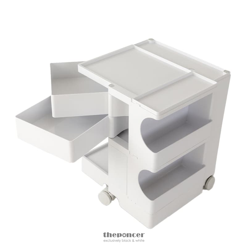 ARTISSIN STORAGE TROLLEY BEDIDE TABLE 3 TIER CART BOBY