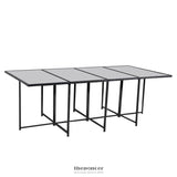 BALI 13PC OUTDOOR DINING SET-BLACK