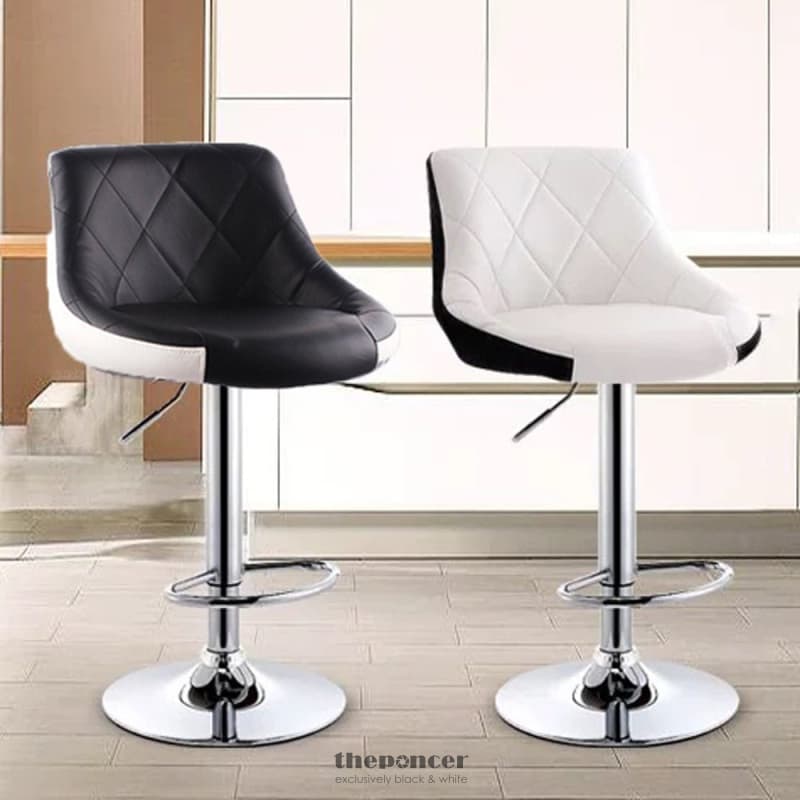 BAR STOOLS KITCHEN STOOL LEATHER BARSTOOLS SWIVEL GAS LIFT