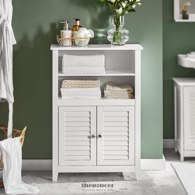 BATHROOM CABINET SHELF STORAGE UNIT