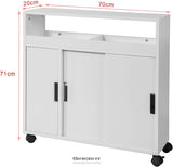 BATHROOM TOILET PAPER HOLDER CABINET