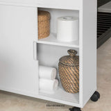 BATHROOM TOILET PAPER HOLDER CABINET