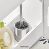 BATHROOM TOILET PAPER ROLL HOLDER SHELF