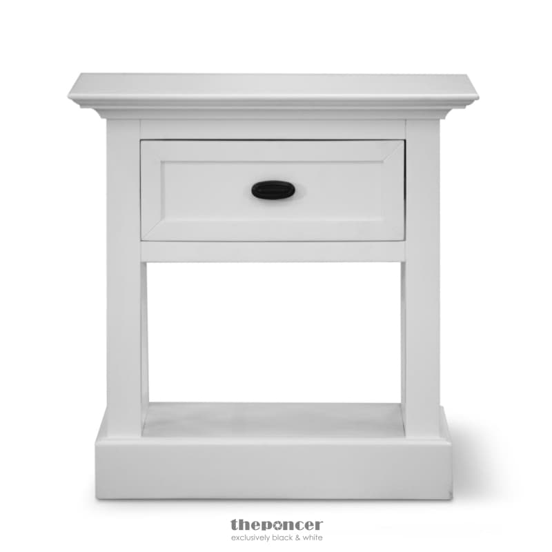 BEECHWORTH BEDSIDE TABLES 1 DRAWER STORAGE CABINET SHELF