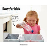 CEFITO 2X15L PULL OUT BIN - WHITE
