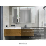 CEFITO BATHROOM MIRROR CABINET 1200X720MM WHITE