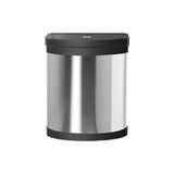 CEFITO KITCHEN SWING OUT PULL OUT BIN STAINLESS STEEL