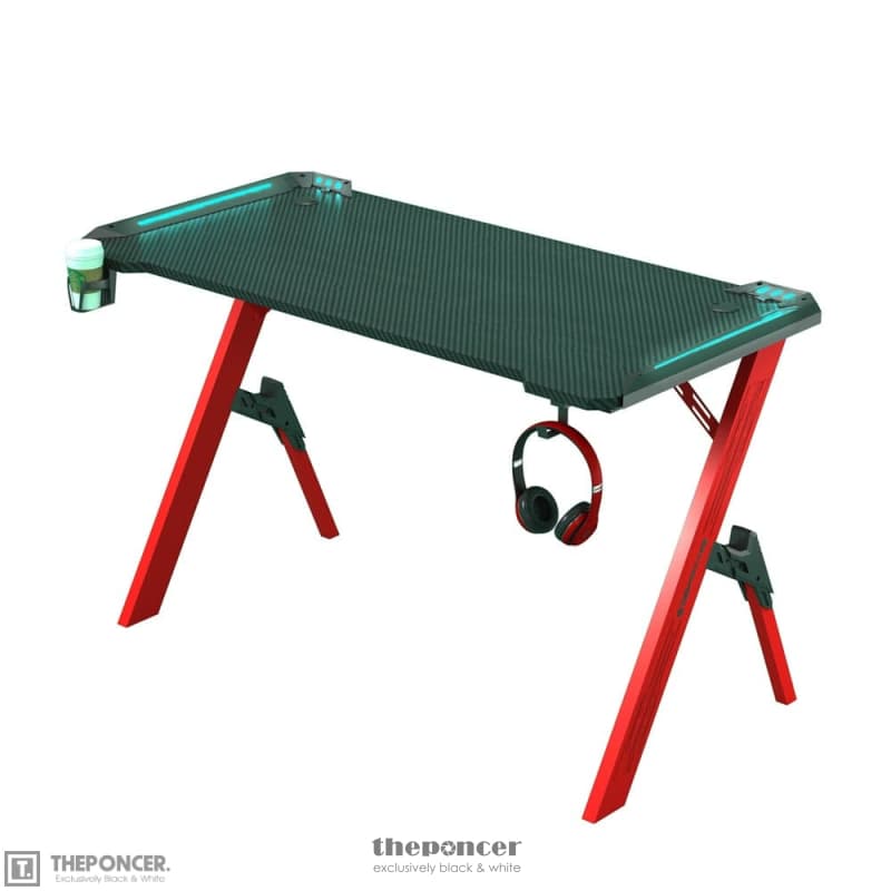 D2105 140CM GAMING DESK DESKTOP PC COMPUTER DESKS RACING