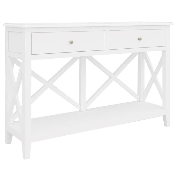 DAISY CONSOLE HALLWAY ENTRY TABLE 120CM SOLID ACACIA TIMBER