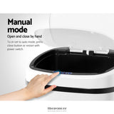 DEVANTI 68L MOTION SENSOR BIN RUBBISH AUTOMATIC WHITE