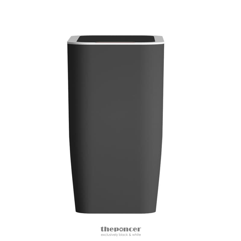 DEVANTI 9L MOTION SENSOR BIN RUBBISH AUTOMATIC ASH BLACK