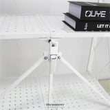 EKKIO FOLDABLE STORAGE SHELF 3 TIER (WHITE)