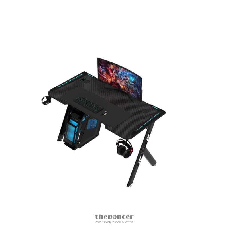 EKKIO RGB GAMING DESK Y SHAPE BLACK 120CM EK-GD-101-AL