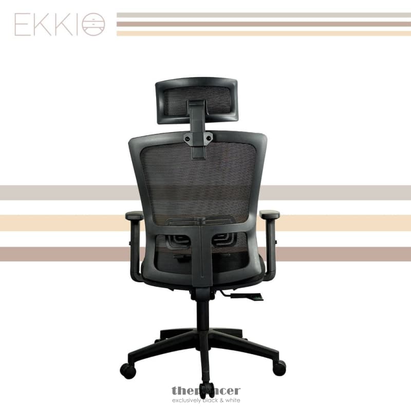 EKKIO ZORAE - OFFICE CHAIR (BLACK) EK-OC-100-SQ