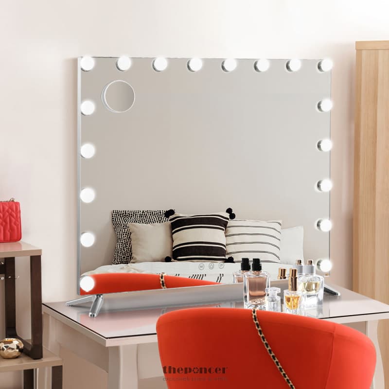 EMBELLIR MAKEUP MIRROR 80X65CM HOLLYWOOD WITH LIGHT VANITY