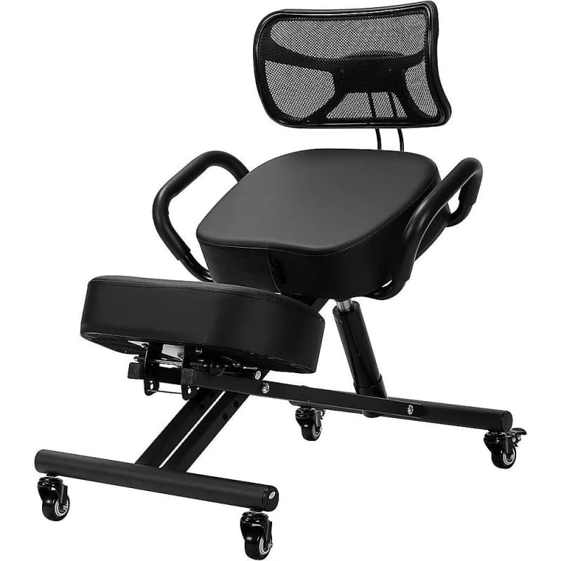 ERGONOMIC KNEELING POSTURE CHAIR WITH BACKREST ADJUSTABLE