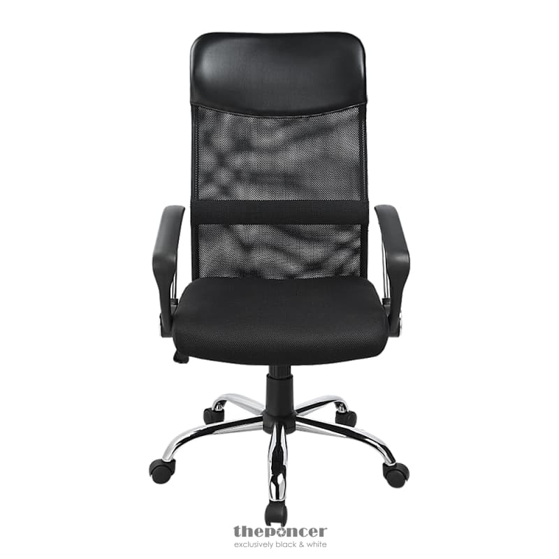 ERGONOMIC MESH PU LEATHER OFFICE CHAIR