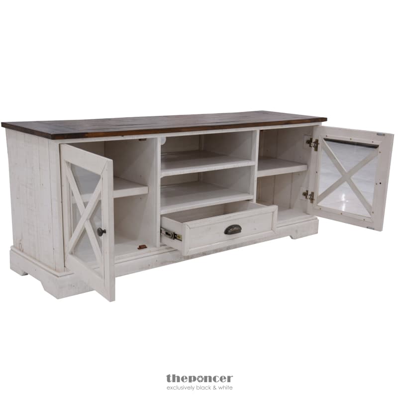 ERICA ETU ENTERTAINMENT TV UNIT 160CM SOLID ACACIA WOOD