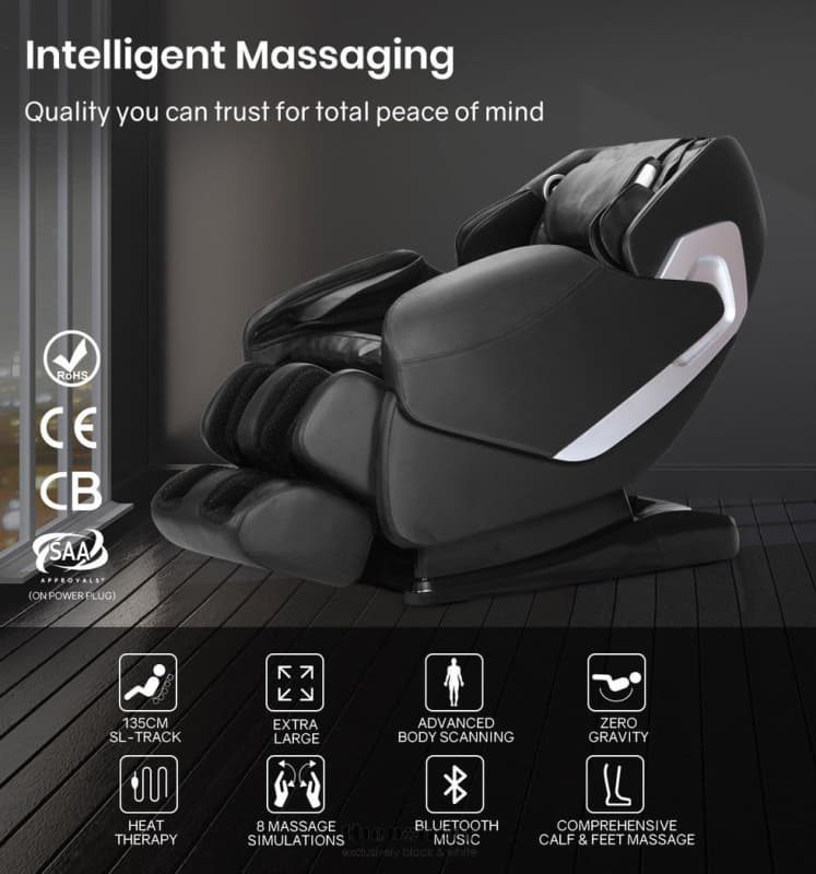 FORTIA ELECTRIC MASSAGE CHAIR FULL BODY SHIATSU RECLINER