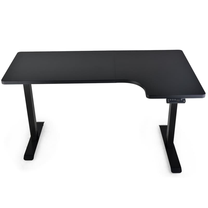 FORTIA L SHAPED SIT TO STAND UP CORNER STANDING DESK 72