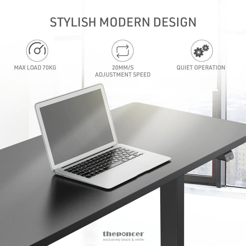 FORTIA SIT STAND STANDING DESK 120X60CM 72 - 118CM HEIGHT