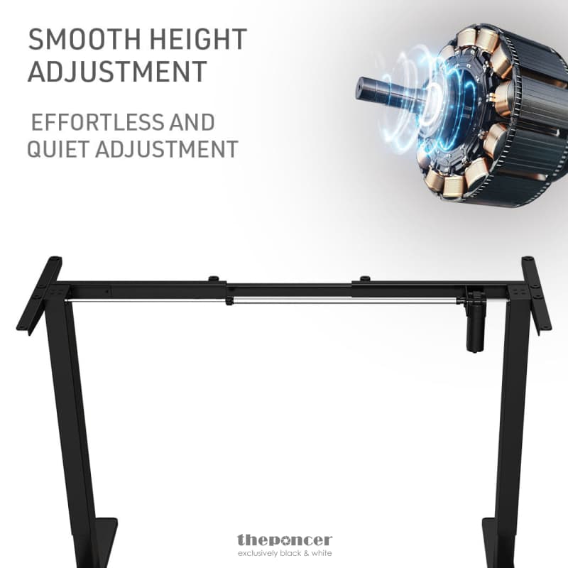 FORTIA SIT STAND STANDING DESK 120X60CM 72 - 118CM HEIGHT