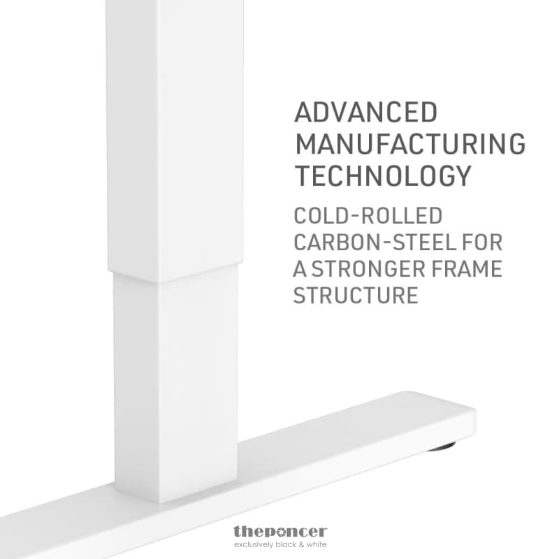 FORTIA SIT TO STAND UP STANDING DESK 120X60CM 72 - 118CM