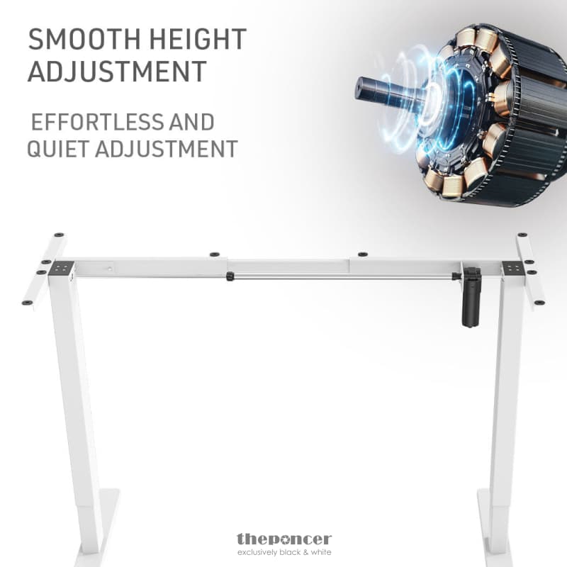 FORTIA SIT TO STAND UP STANDING DESK 120X60CM 72 - 118CM