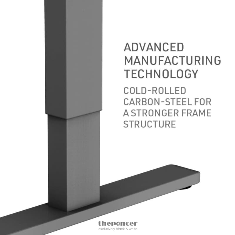 FORTIA SIT TO STAND UP STANDING DESK 140X60CM 72 - 118CM