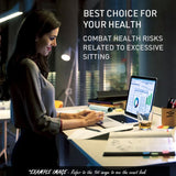 FORTIA SIT TO STAND UP STANDING DESK 140X60CM 72 - 118CM