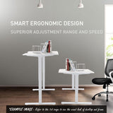 FORTIA SIT TO STAND UP STANDING DESK 150X70CM 62 - 128CM