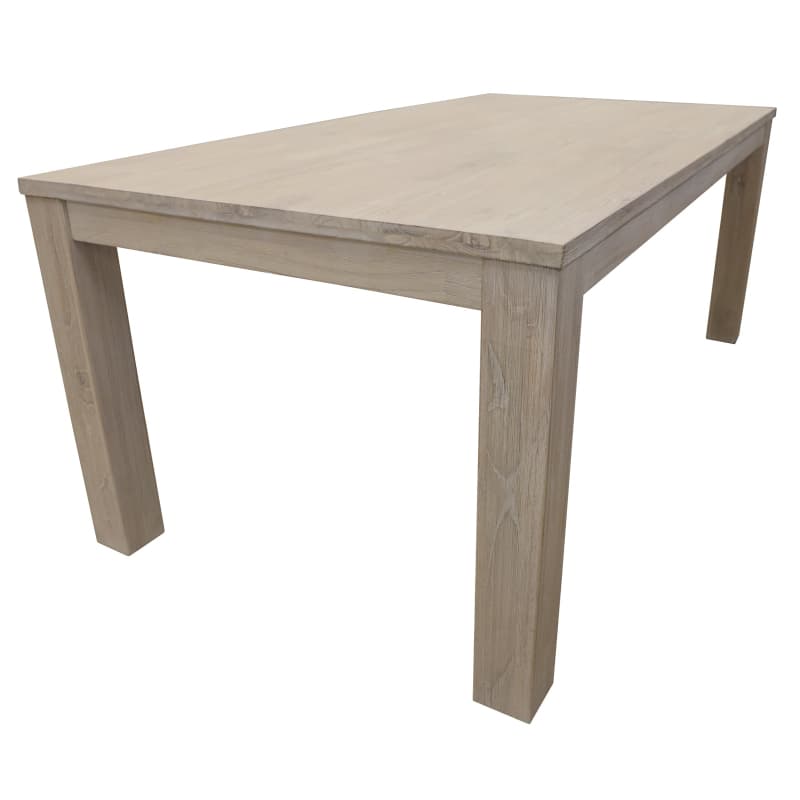 FOXGLOVE DINING TABLE 190CM SOLID MT ASH WOOD HOME DINNER