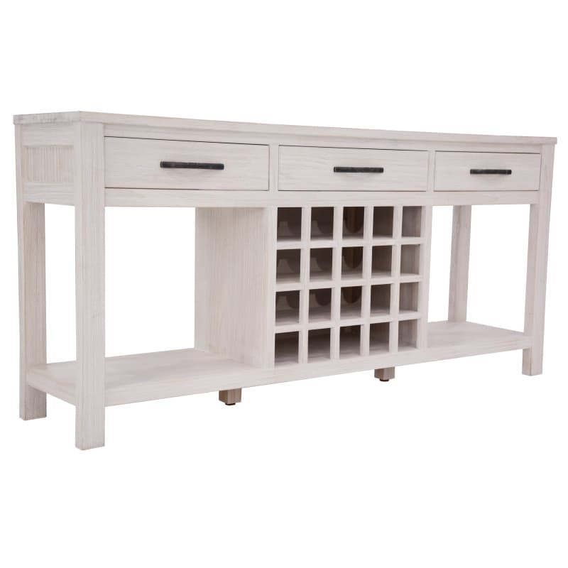 FOXGLOVE SIDEBOARD BUFFET WINE CABINET BAR BOTTLE WOODEN